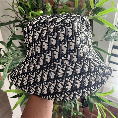fake dior bucket hat